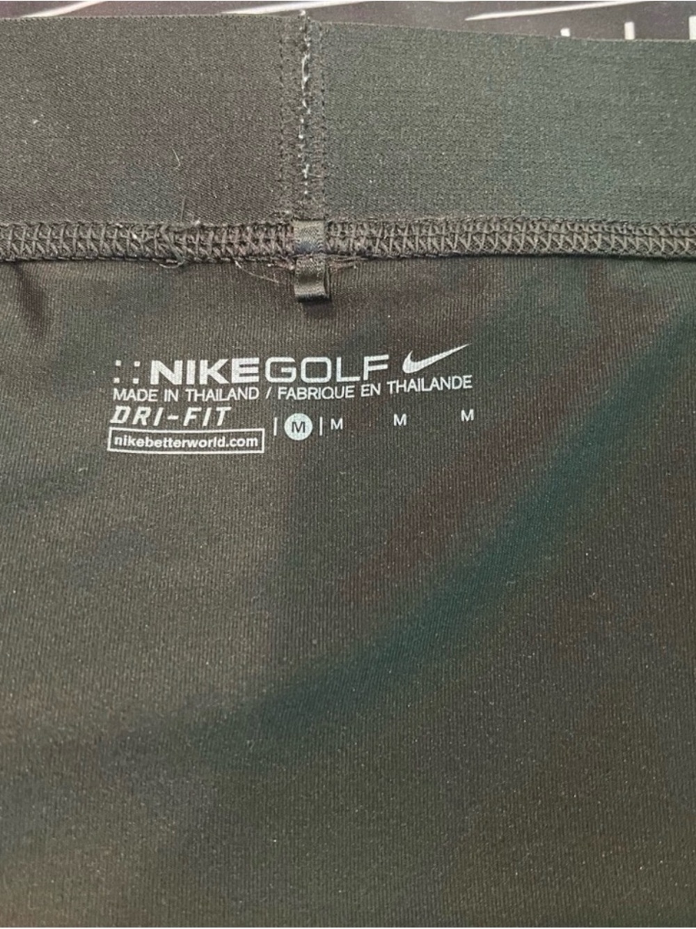 Nike Women's Black Patterned Golf Skort - Picture 7 of 7